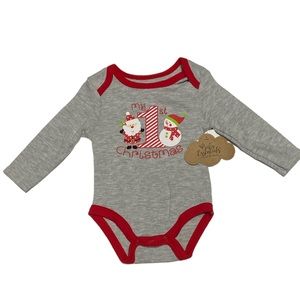 New Baby’s Essentials  “Super Cute “1st Christmas Jumpsuit /Size 6M❤️